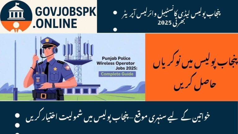How to apply for punjab police lady constable